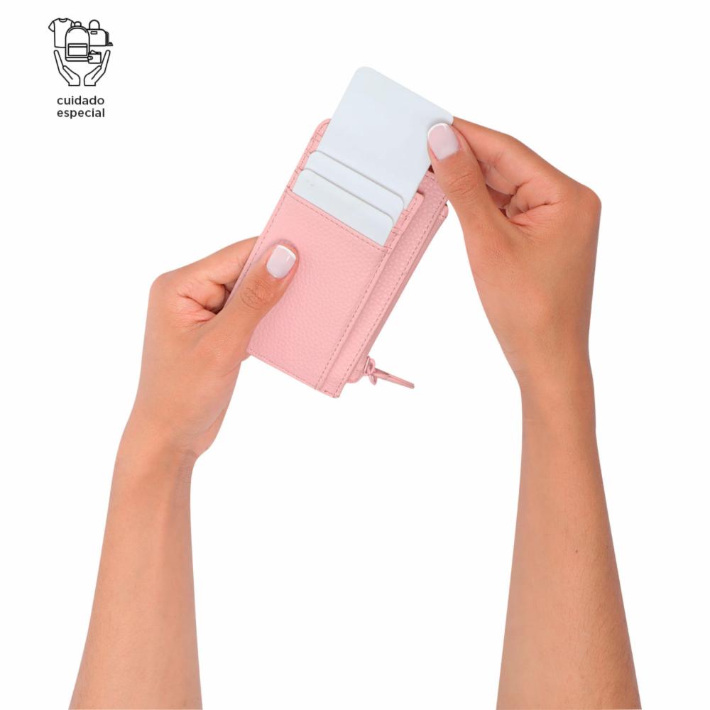 Porta Documentos Para Mujer Rosado TOTTO Soft - Imagen 2