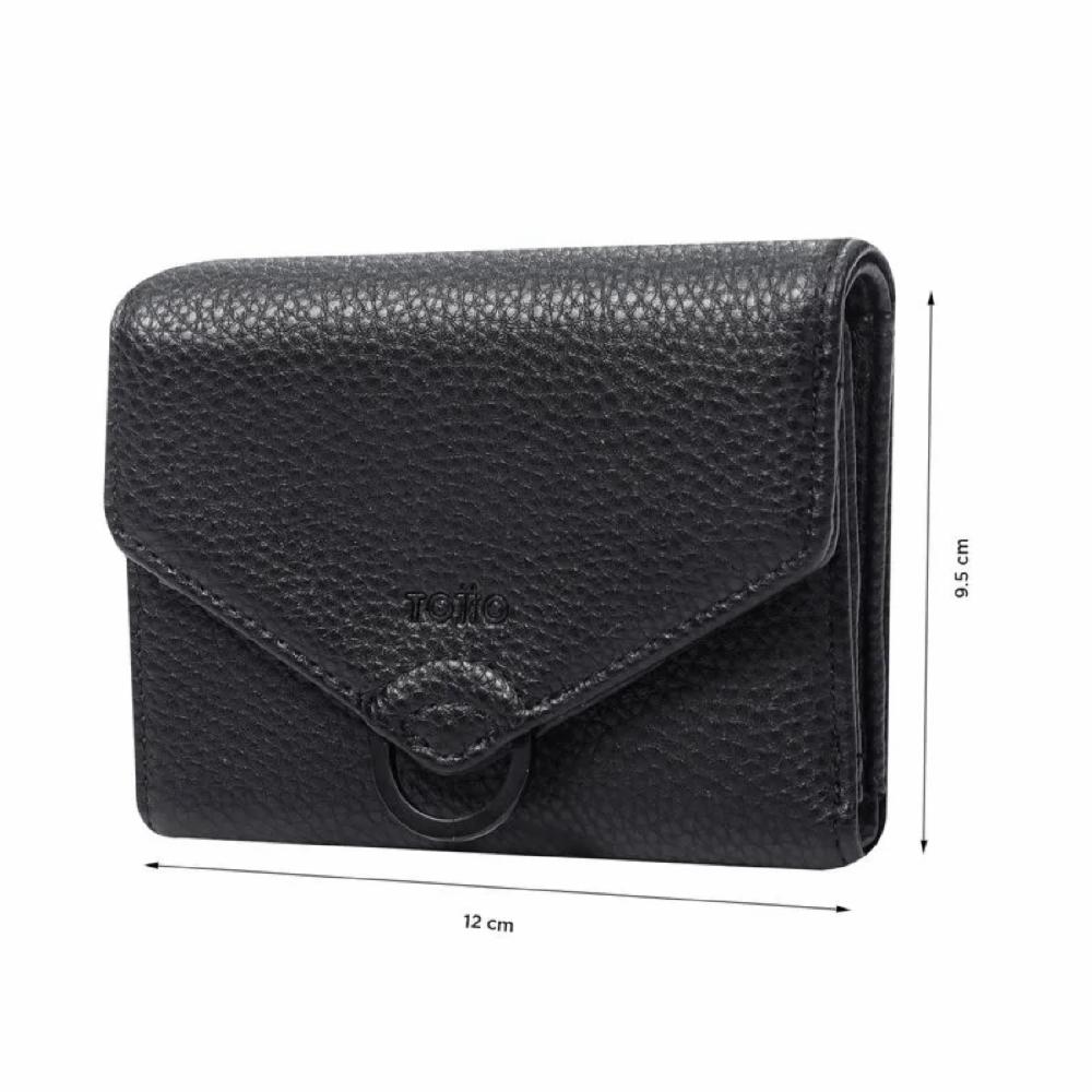 Billetera De Mujer Negro TOTTO Soft Ney - Imagen 2