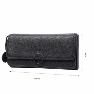 Billetera De Mujer Negro TOTTO Soft Sub