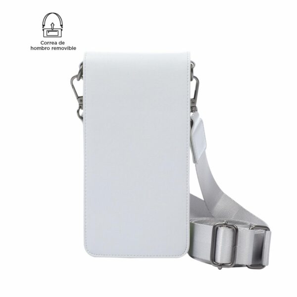 Porta Documentos Para Mujer Gris TOTTO Style - Imagen 6