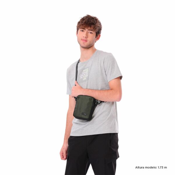 Bolso Para Hombre Gris TOTTO Balao 3.0 - Imagen 2