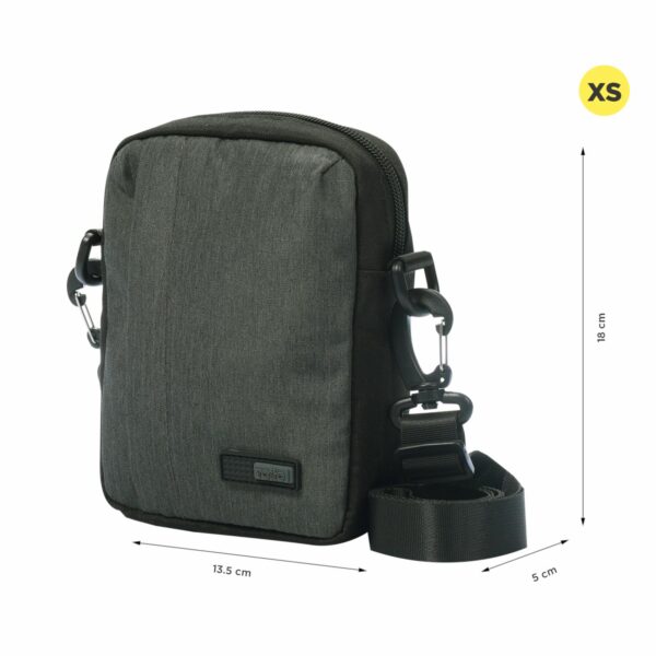 Bolso Para Hombre Gris TOTTO Balao 3.0 - Imagen 3
