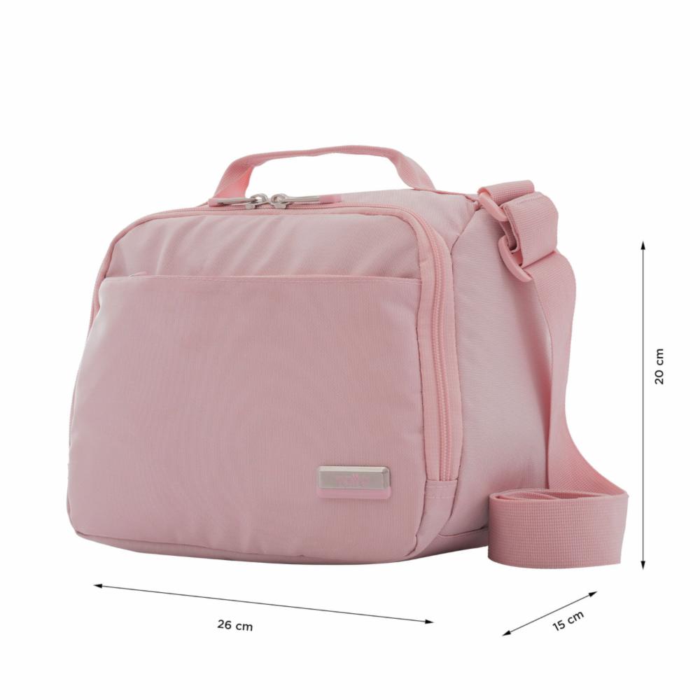 Lonchera Para Mujer Rosado TOTTO Velet - Imagen 4