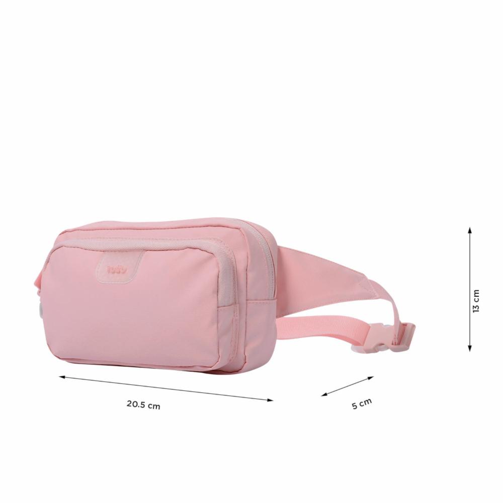 Canguro De Mujer Rosado TOTTO Clear Dur - Imagen 3