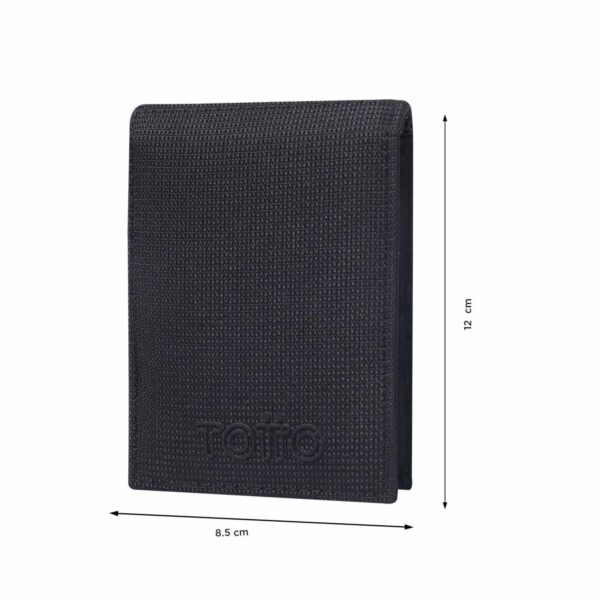 Billetera De Hombre Negro TOTTO Mesh S - Imagen 2
