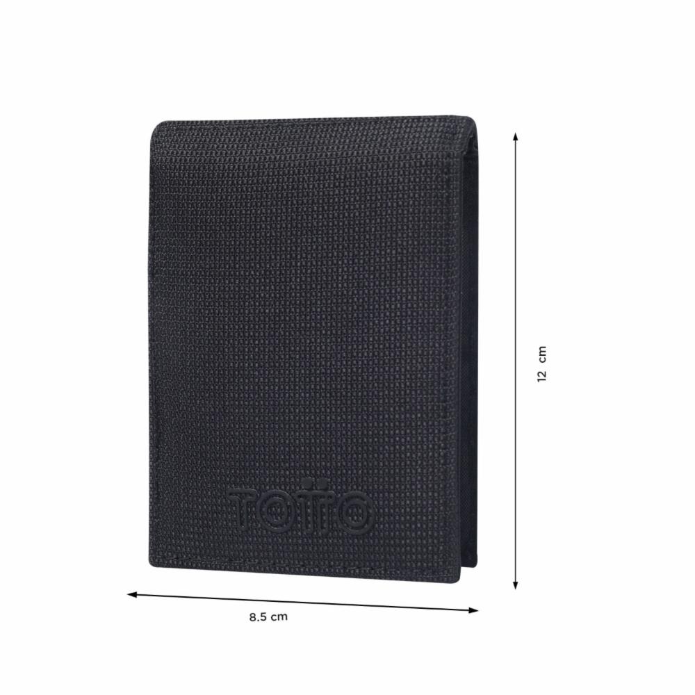 Billetera De Hombre Negro TOTTO Mesh S - Imagen 2