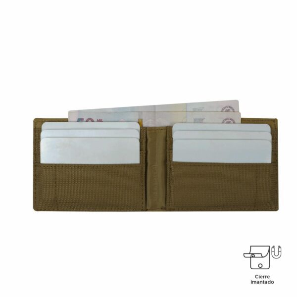 Billetera De Hombre Amarillo TOTTO Mesh S - Imagen 4
