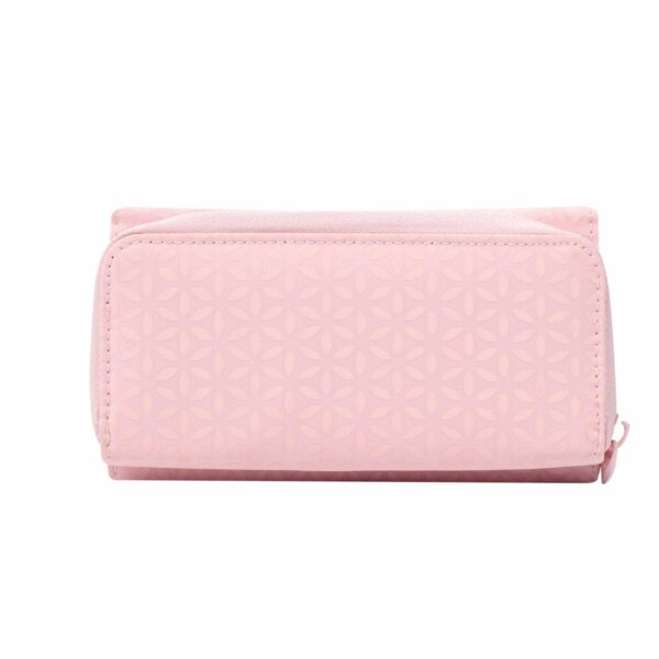 Billetera De Mujer Rosado TOTTO Texture Var - Imagen 5