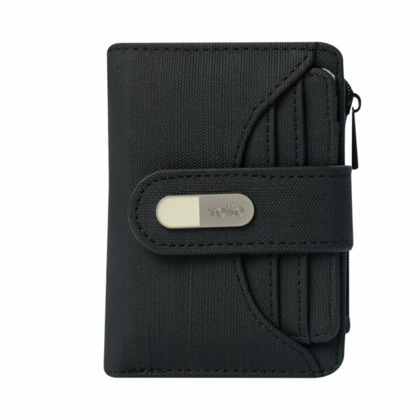 Billetera De Mujer Negro TOTTO Dull S