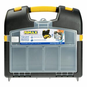 Caja DeHerramientas Eléctricas Negra PLASTICOS RIMAX Unidad