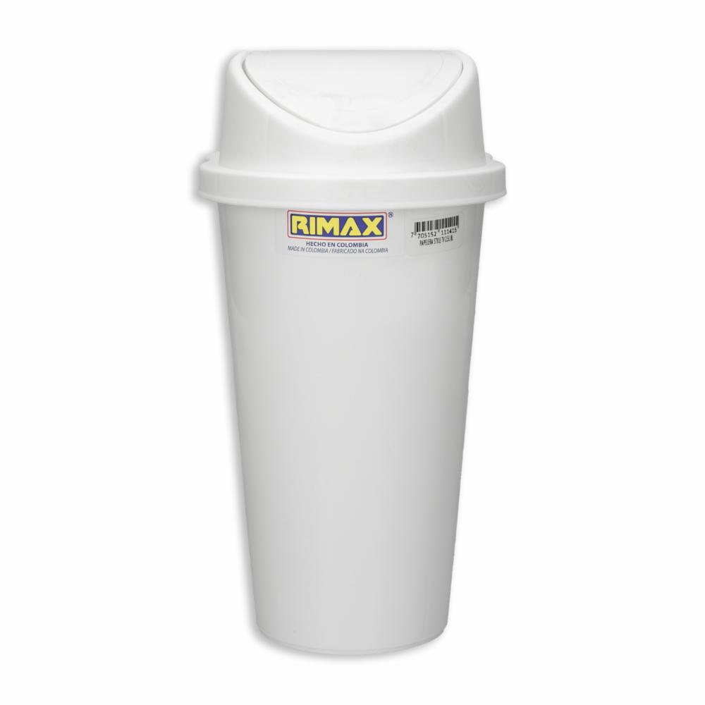 Papelera Style Tv Blanco RIMAX 2,5 L - Imagen 2
