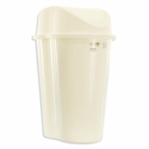 Papelera Style Tapa Vaivén Blanca RIMAX 25 L