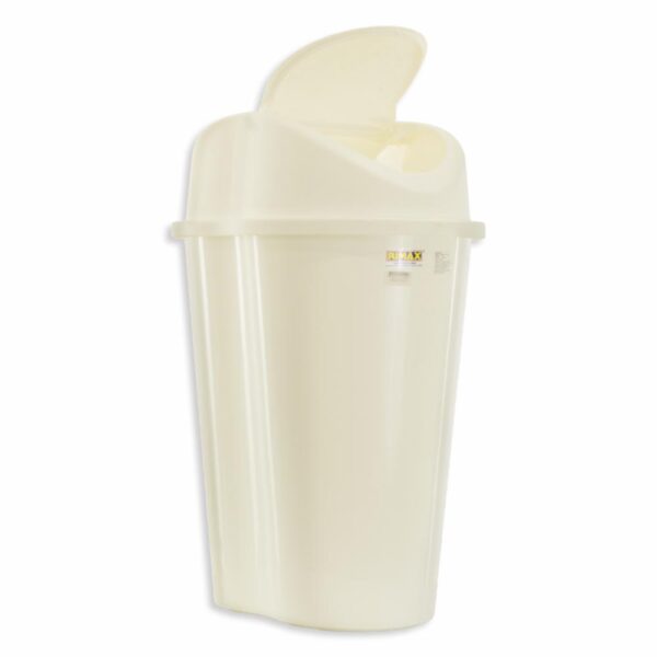Papelera Style Tapa Vaivén Blanca RIMAX 25 L - Imagen 2