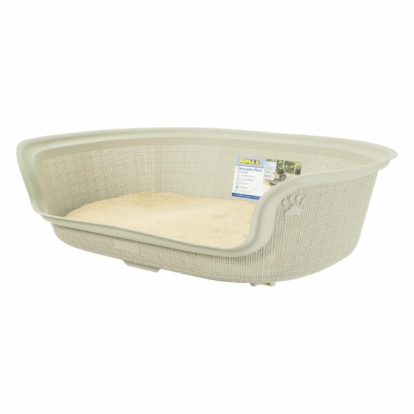 Cama Para Perro Taupe Con Cojín RIMAX Plástica - Imagen 2
