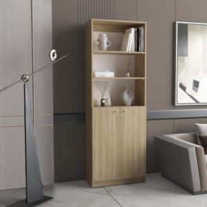 Estante Home Fresno Europeo Con Puertas RTA MDF