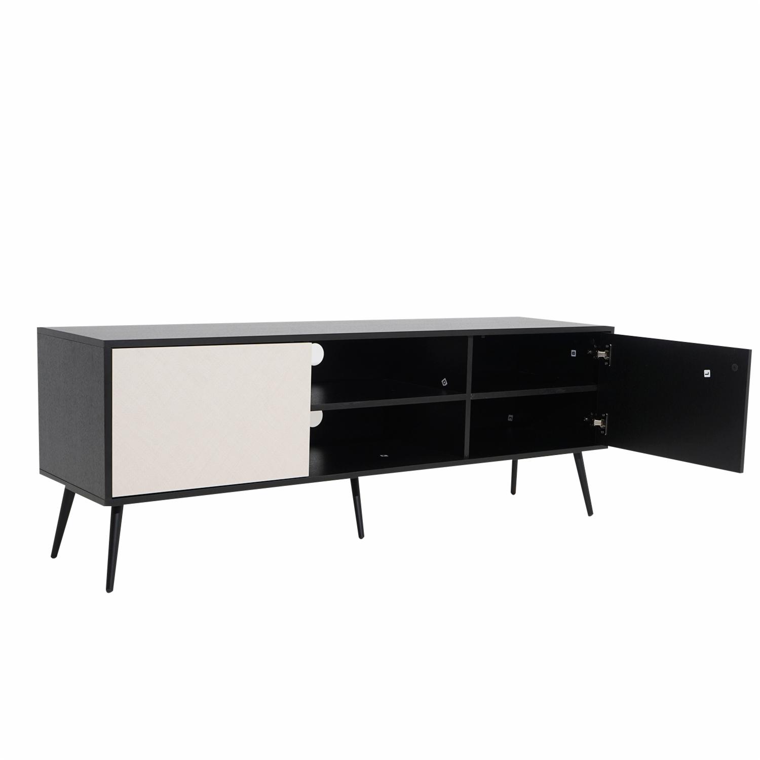 Rack De Tv Funes Wengue Toquilla RTA MDF - Imagen 4