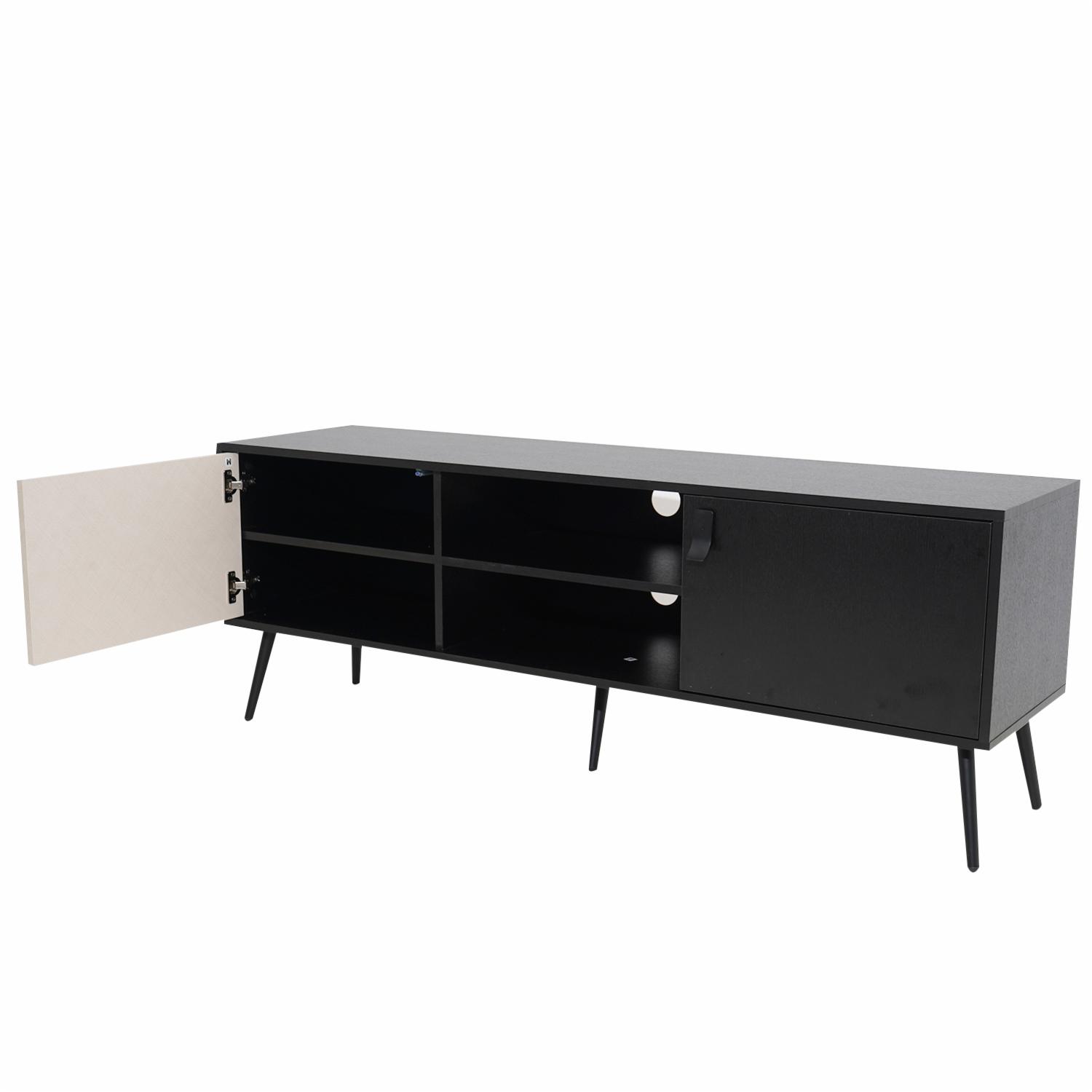 Rack De Tv Funes Wengue Toquilla RTA MDF - Imagen 5