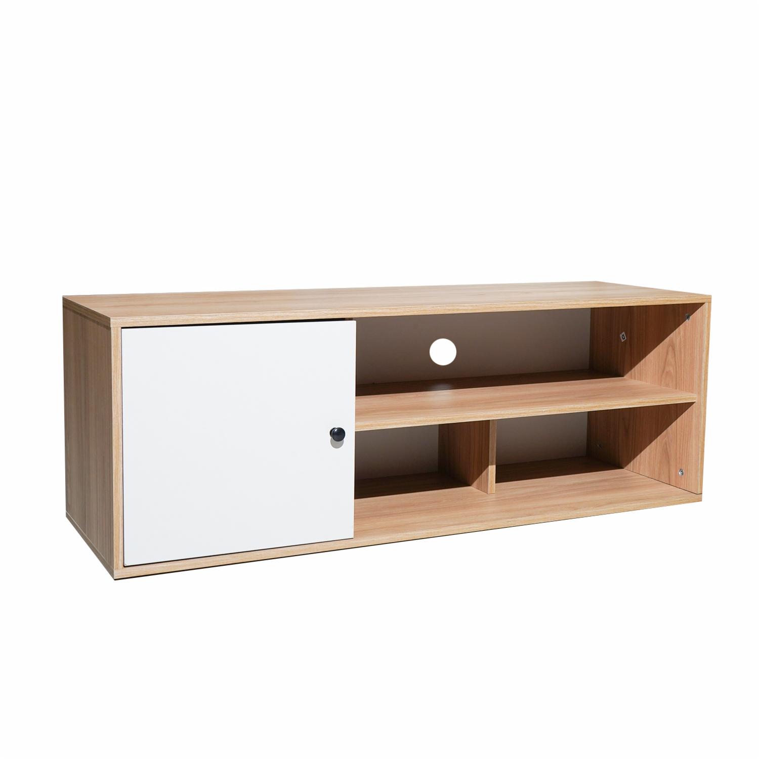 Rack De Tv Noah Fresno Europeo RTA MDF - Imagen 3