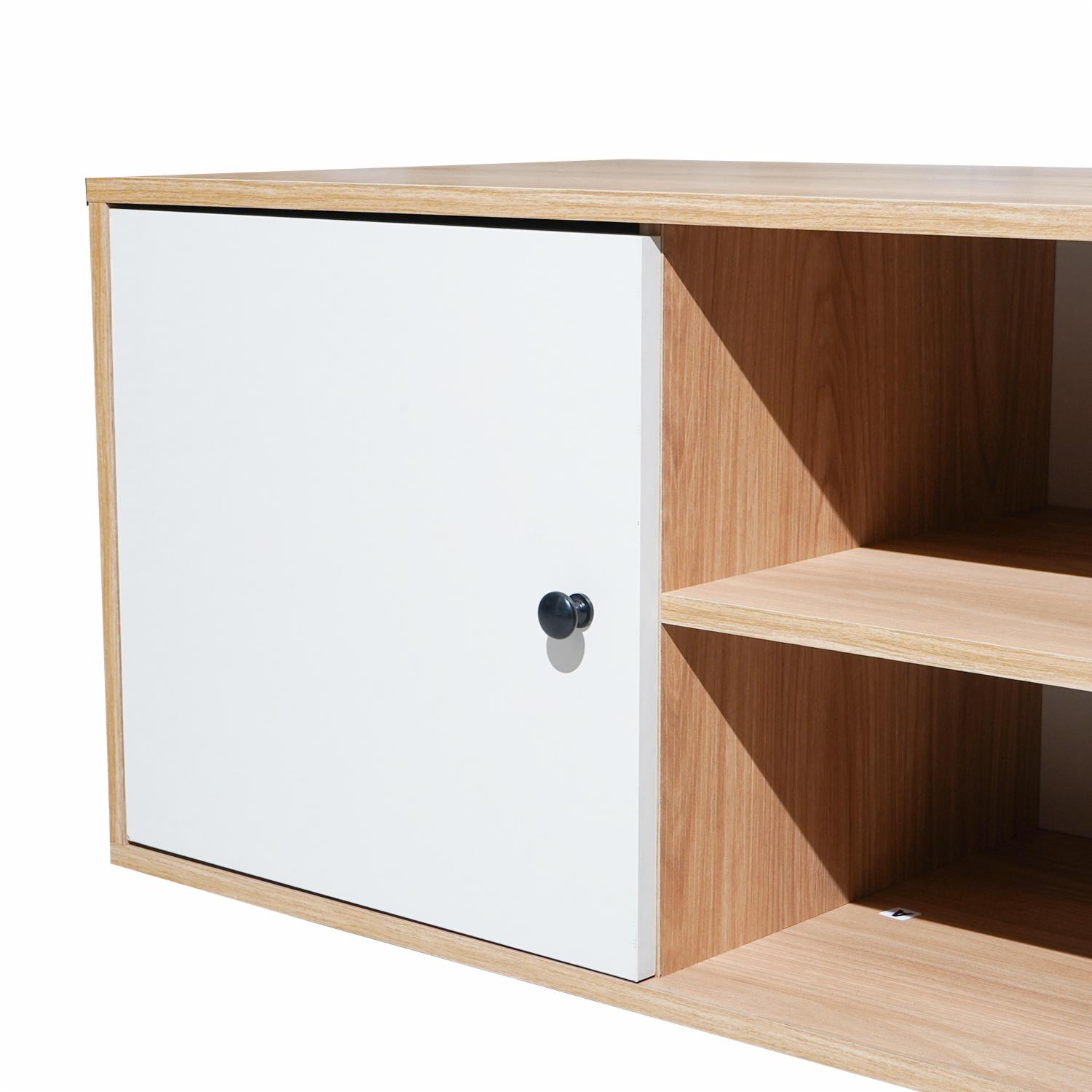 Rack De Tv Noah Fresno Europeo RTA MDF - Imagen 5