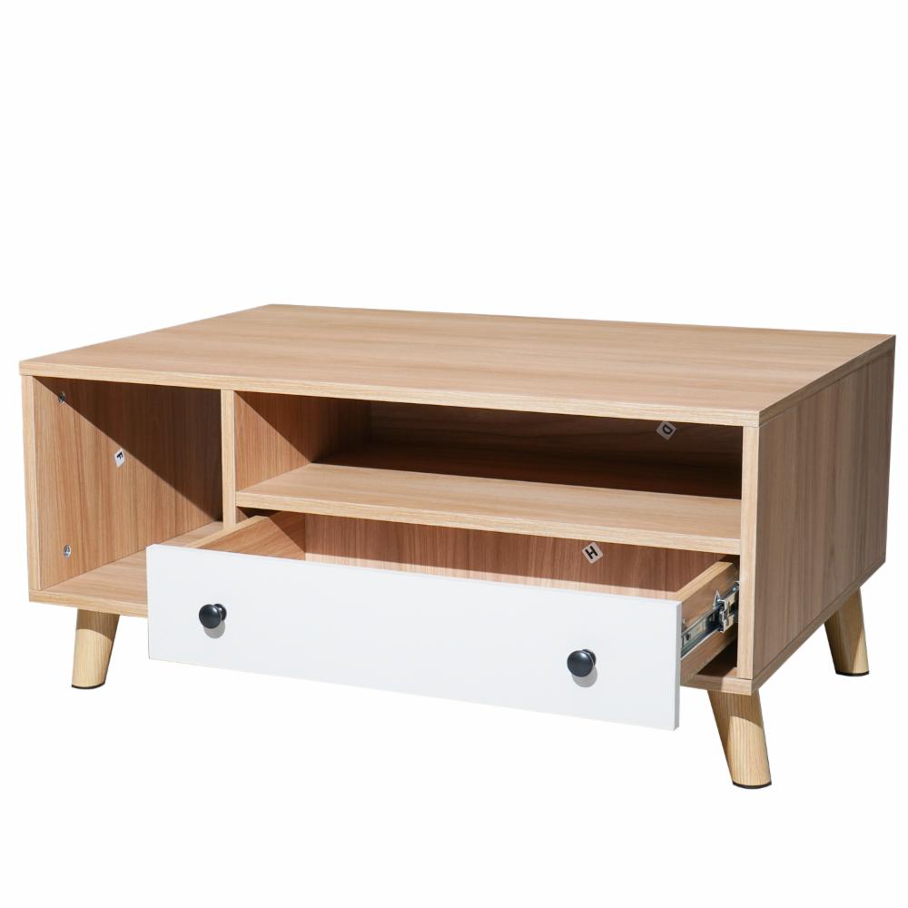 Mesa De Centro Noah Fresno Europeo RTA MDF - Imagen 4