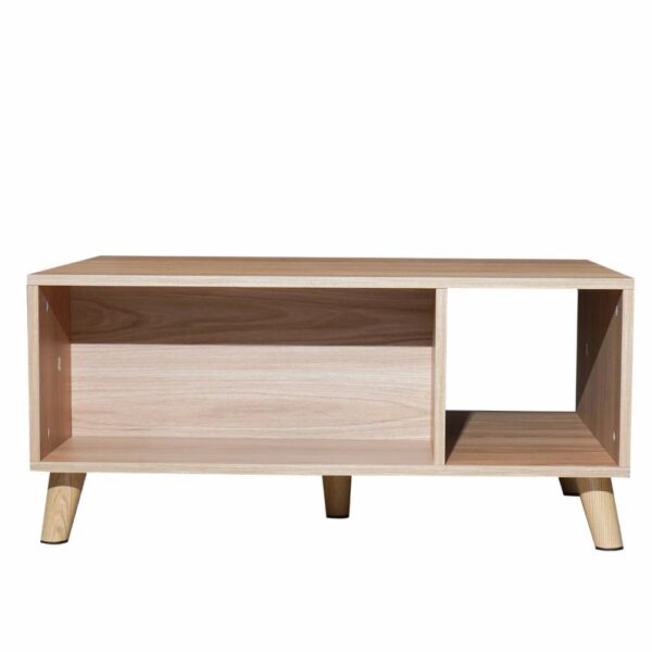 Mesa De Centro Noah Fresno Europeo RTA MDF - Imagen 6
