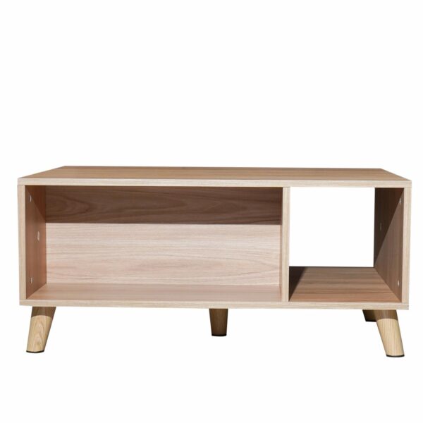 Mesa De Centro Noah Fresno Europeo RTA MDF - Imagen 6