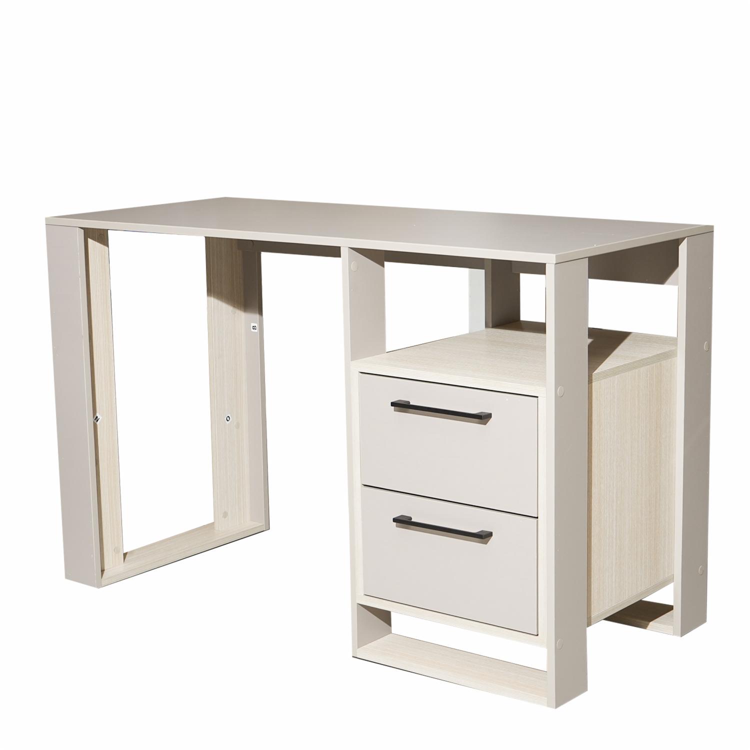 Escritorio Verlot Taupe Mallado RTA MDF - Imagen 2