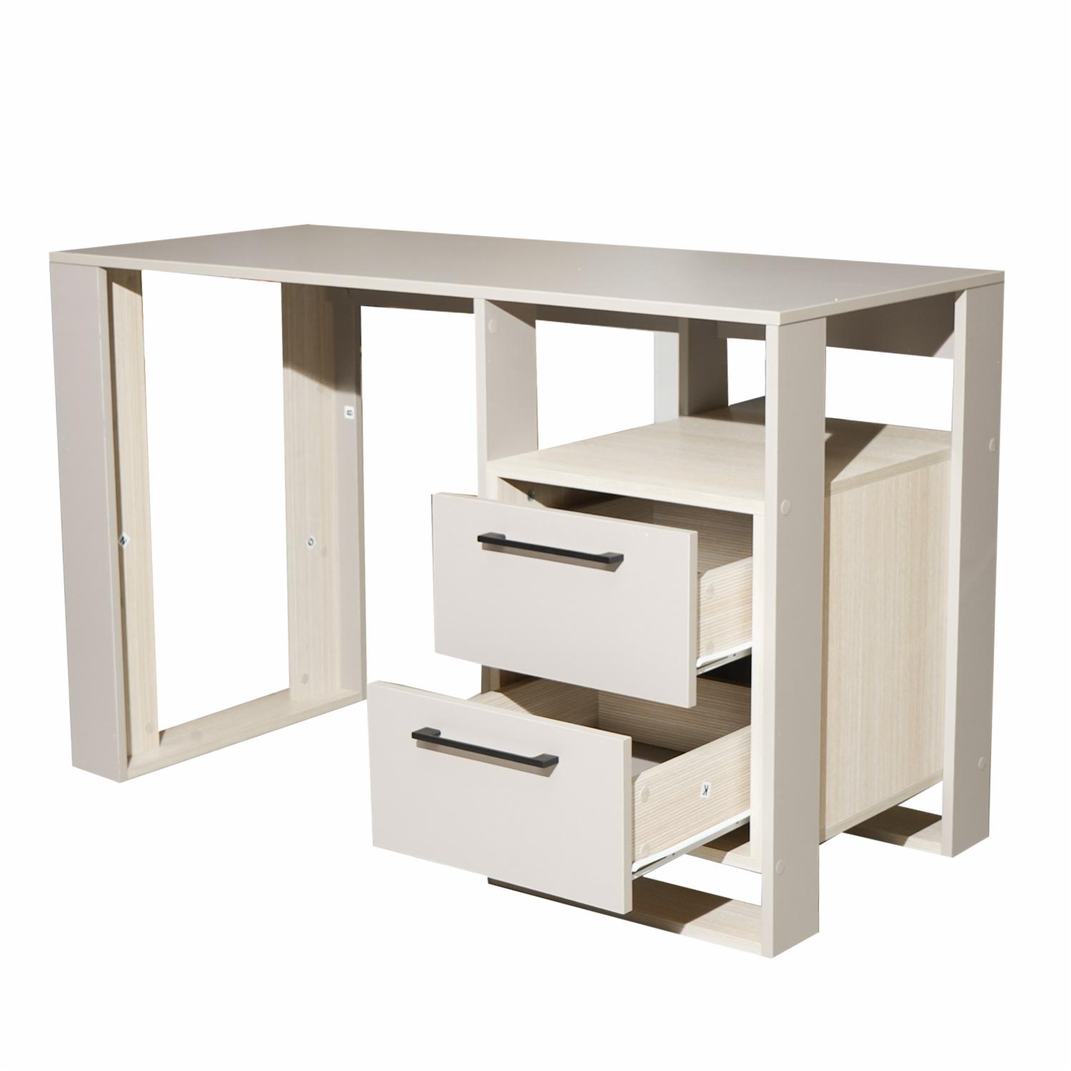 Escritorio Verlot Taupe Mallado RTA MDF - Imagen 3