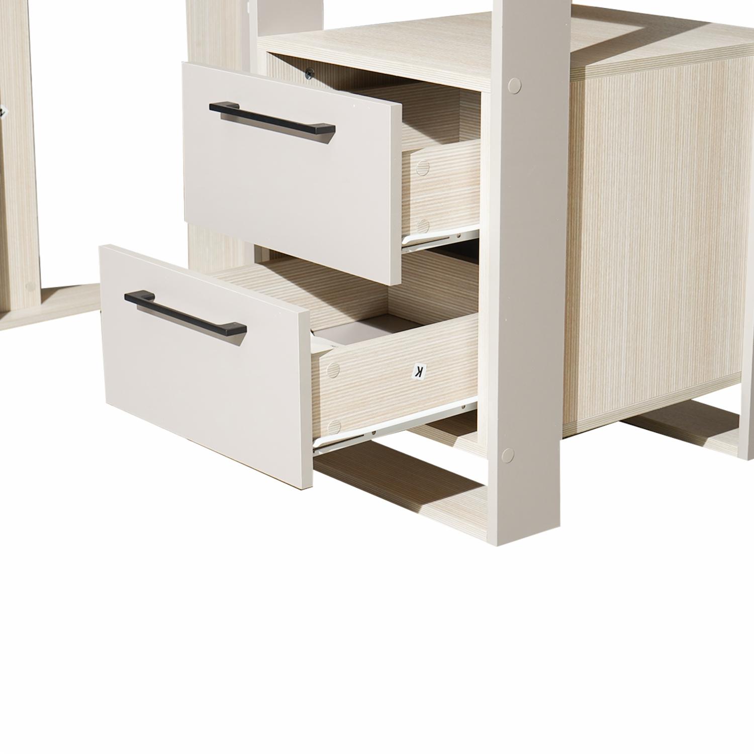 Escritorio Verlot Taupe Mallado RTA MDF - Imagen 4