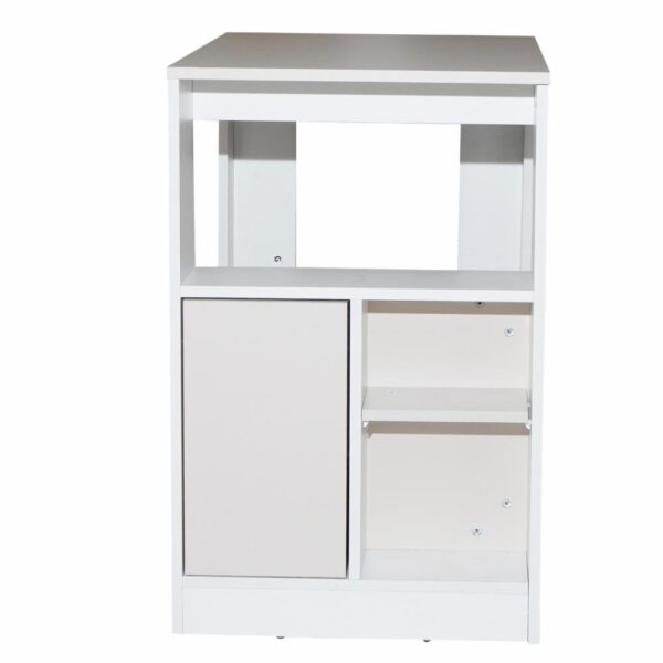 Isla Cocina Attica Taupe Blanco RTA MDF - Imagen 4