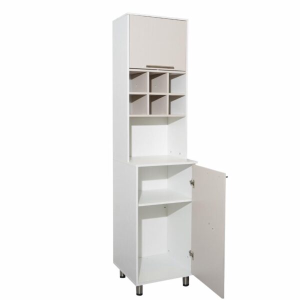 Mueble Alacena Attica Blanco Con Capri RTA MDF - Imagen 5