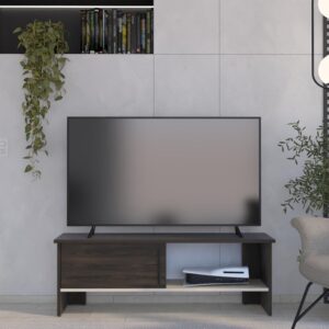 Mesa Para Tv Nogal Con Puerta RTA MDF