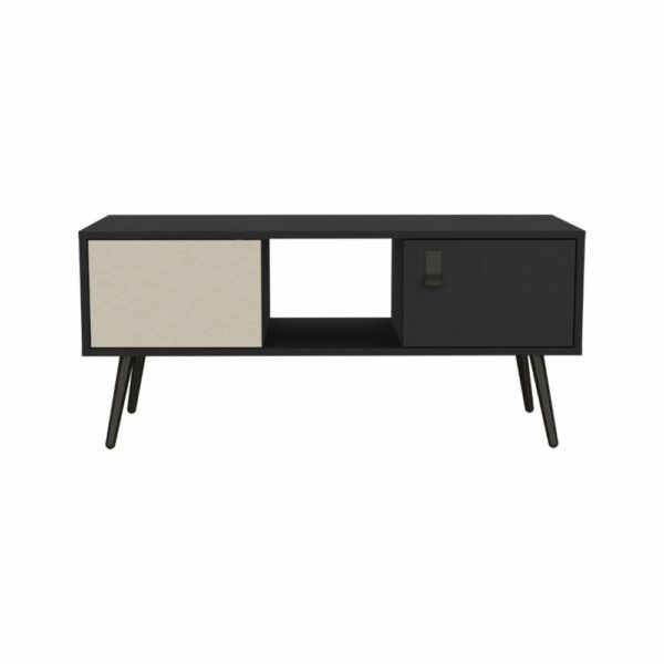 Mesa De Centro Funes Wengue Con Toquilla RTA MDF - Imagen 2
