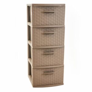 Cajonera Infinity 4 Niveles Taupe PLÁSTICOS MQ Plástica