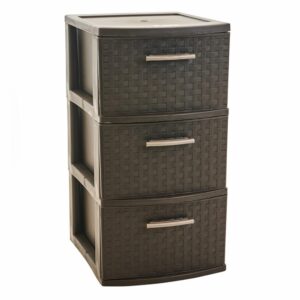 Cajonera Infinity 3 Niveles Wengue PLÁSTICOS MQ Plástica