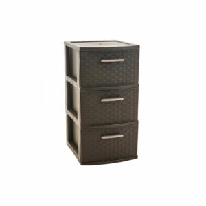 Cajonera Infinity 3 Niveles Wengue PLÁSTICOS MQ Plástica