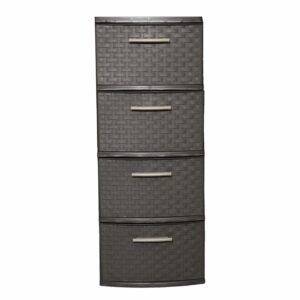 Cajonera Infinity 4 Niveles Wengue PLÁSTICOS MQ Plástica