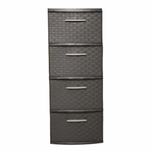 Cajonera Infinity 4 Niveles Wengue PLÁSTICOS MQ Plástica