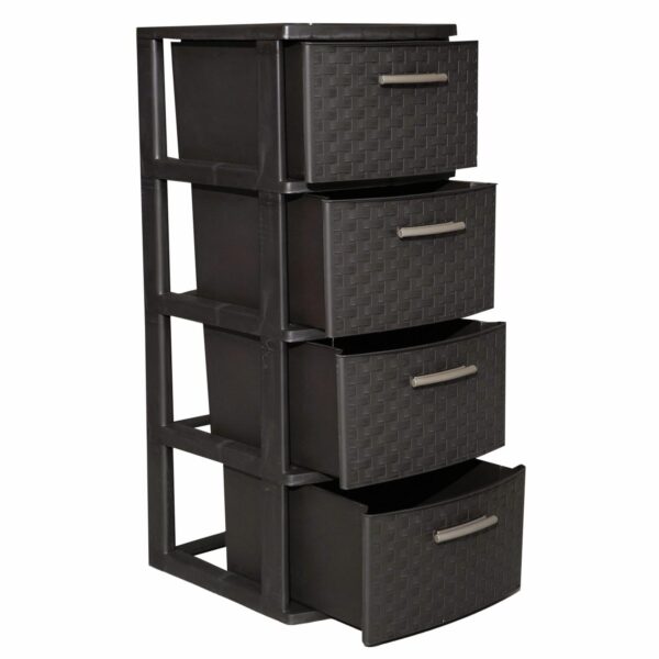 Cajonera Infinity 4 Niveles Wengue PLÁSTICOS MQ Plástica - Imagen 4
