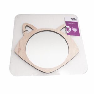 Espejo Infantil Diseño De Gatito FREE HOME MDF
