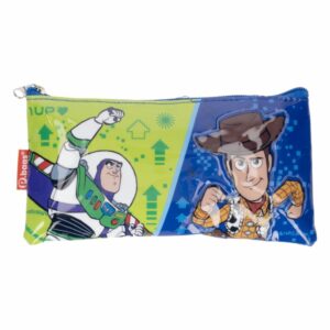 Cartuchera Niño 2 Bolsillos Diseño Personajes DISNEY 1 Pieza