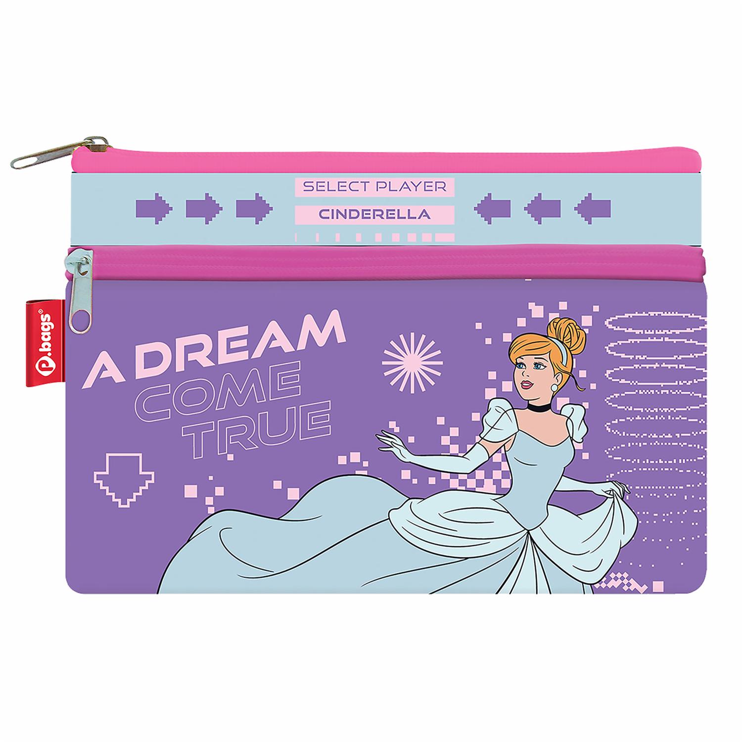 Cartuchera Niña 2 Bolsillos Personajes Surtidos PRIMAVERA 16,5X23,5X1Cm - Imagen 7