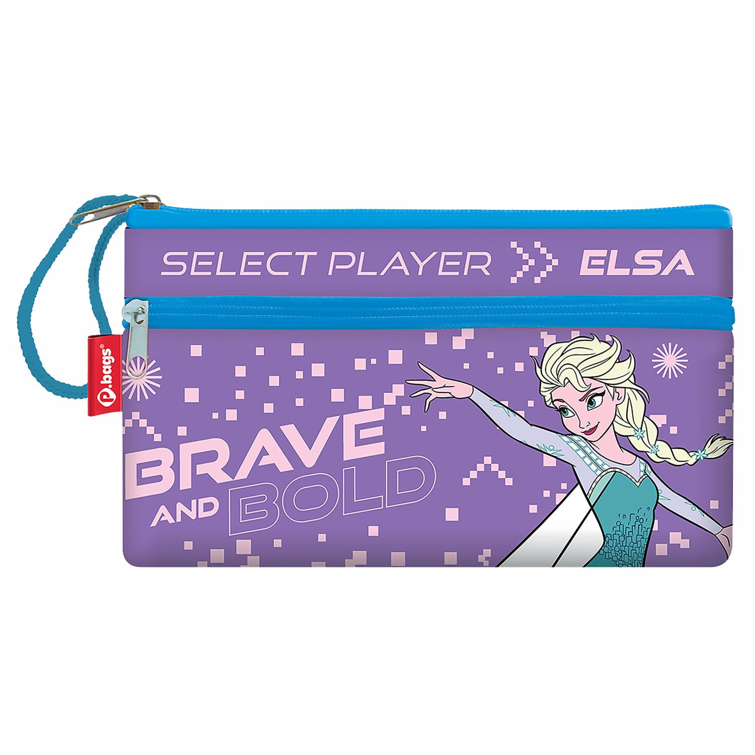 Cartuchera Niña 3 Bolsillos Personajes Surtidos PRIMAVERA 12X21,5X1Cm - Imagen 2