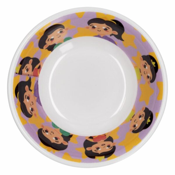 Plato Infantil Sopero Diseño Princesas VAJILLAS SABANA 15 Cm - Imagen 2