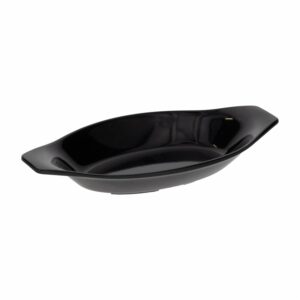 Bandeja De Frutas Mini  Negra VAJILLAS SABANA 16.5X 9.5 Cm