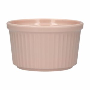 Dulcera Circular Rosa Pastel VAJILLAS SABANA 9X9X5.5 CM