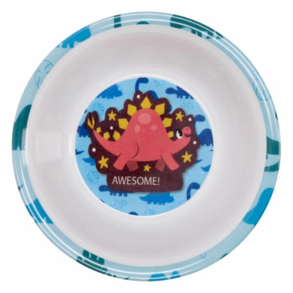 Plato Infantil Sopero Diseño Dinosaurios VAJILLAS SABANA 14 Cm - Imagen 2