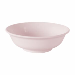 Plato Postre Redondo Rosa Pastel VAJILLAS SABANA 17X17X5 CM