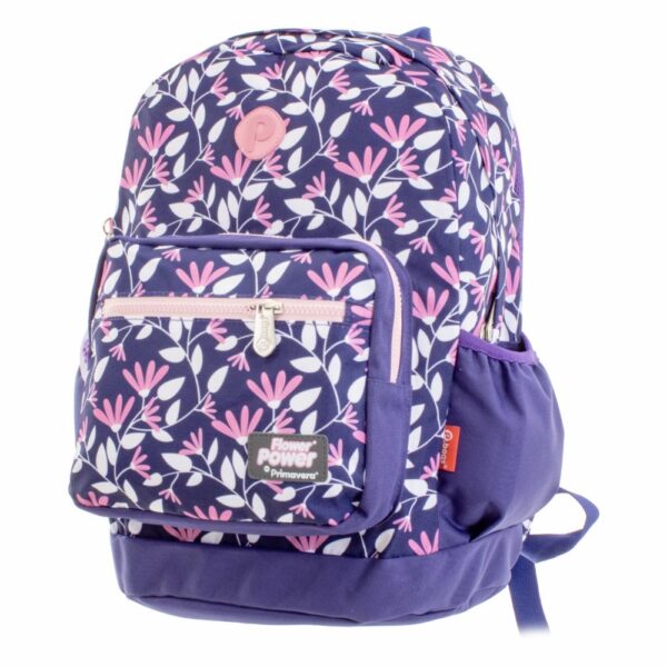 Mochila Escolar Natura Flower Power P-BAGS 14" - Imagen 2
