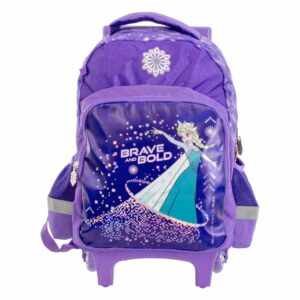 Mochila Escolar Trolley  Para Niña Diseño Frozen DISNEY 14"